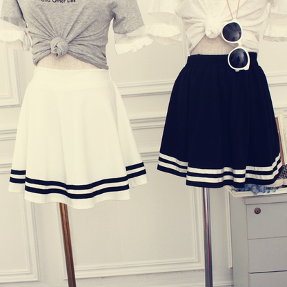 Students Navy Skirt SE6219