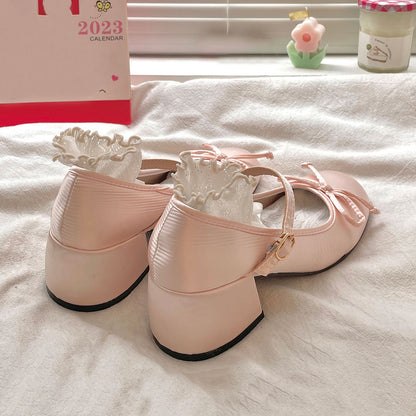 Pink Bow Princess Shoes SE22657