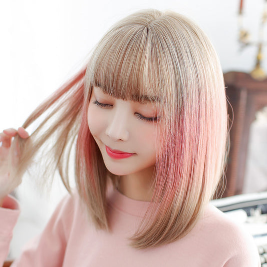 Free Ship Pastel Gradient Wig SE20285