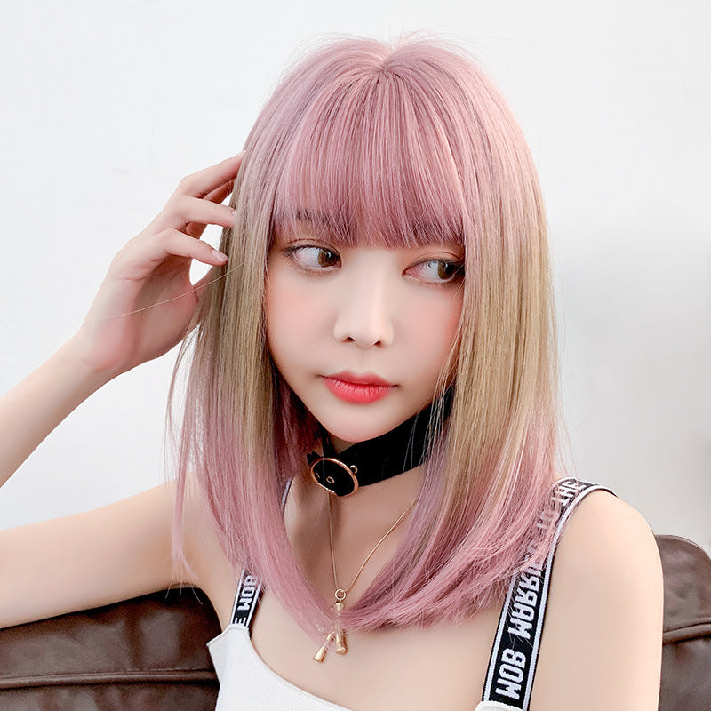 Free Ship Pastel Gradient Wig SE20285