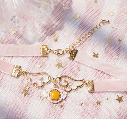Sweet Star Wings Necklace SE10378
