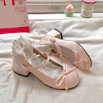 Pink Bow Princess Shoes SE22657