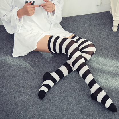 Kawaii stripes stockings SE8931