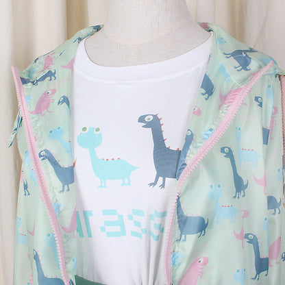Kawaii Dinosaur Hoodie Jacket SE6423