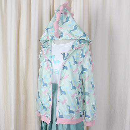 Kawaii Dinosaur Hoodie Jacket SE6423