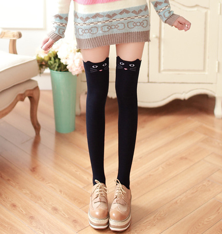 Cute Animal Cotton Knee Socks SE9828