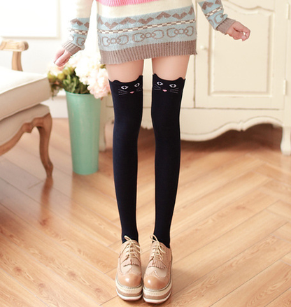 Cute Animal Cotton Knee Socks SE9828
