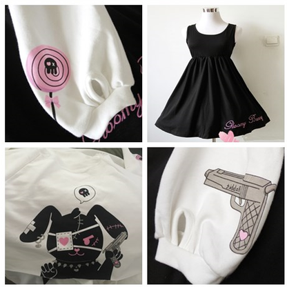Cute Kawaii Bunny Two-Piece Dress SE10089