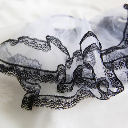 Black Lace Uniform Lingerie Set SE11375