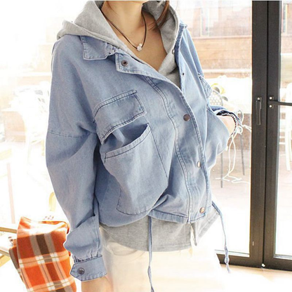Cute fashion hooded fleece cowboy two-piece outfit SE4916