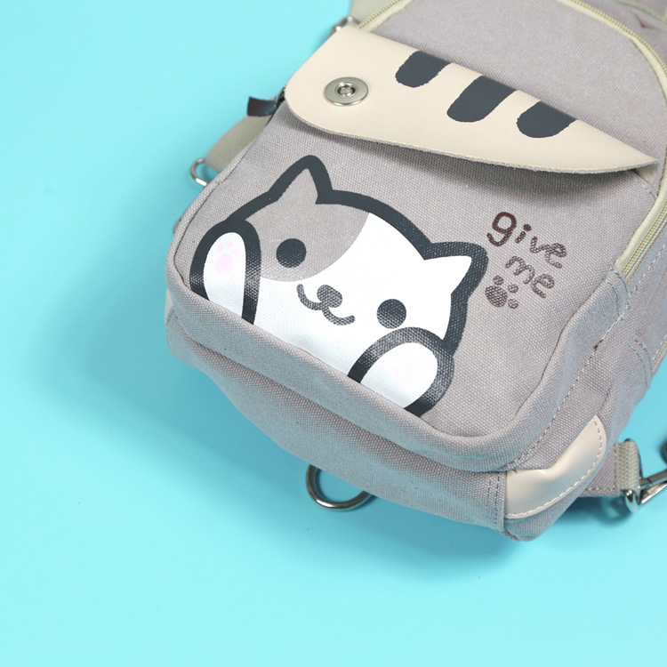 Kawaii cats cartoon backpack