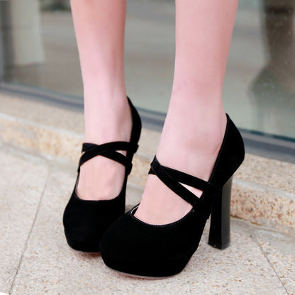 Black High Heels SE22010