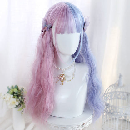 Blue Pink Mixed Lolita Wig SE21375