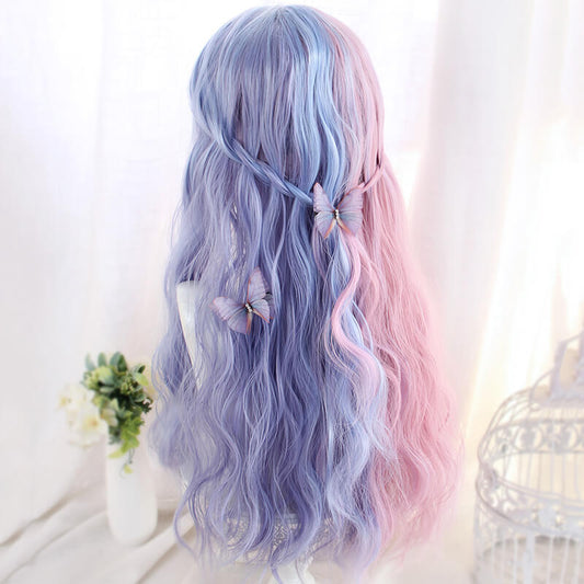 Blue Pink Mixed Lolita Wig SE21375