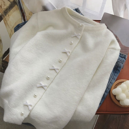 Bow Cardigan Sweater SE22310