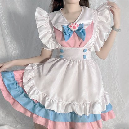 Bow Cat Claw Maid Dress SE22625