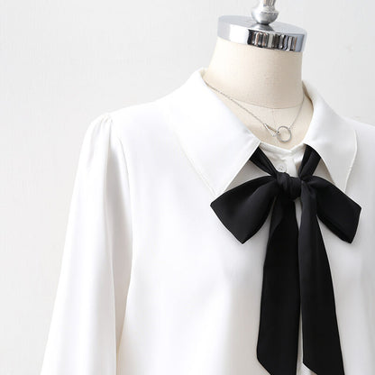 Bow Chiffon Shirt SE21774