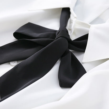 Bow Chiffon Shirt SE21774