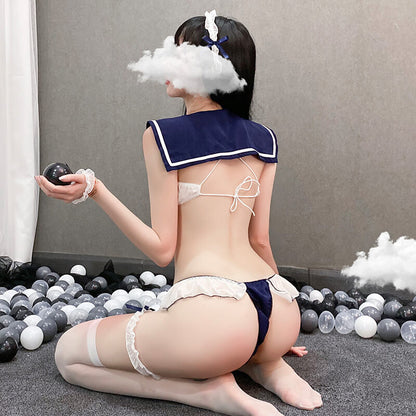 Bow Lace Sailor Lingerie SE21284
