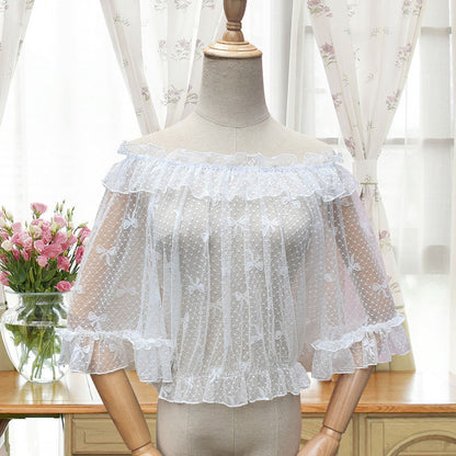 Bow Lace Shirt SE22204