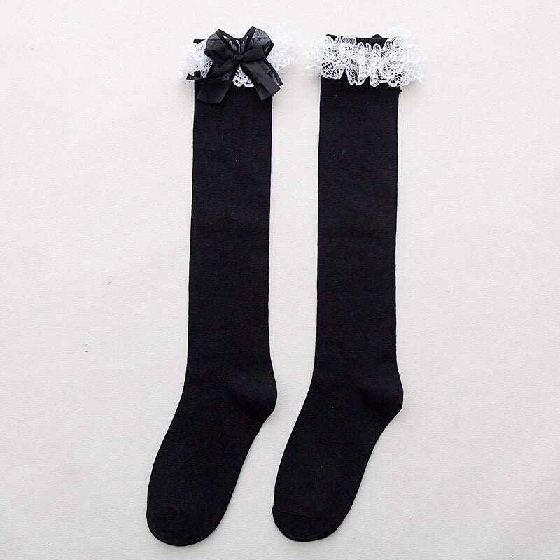Bow Lace Stockings SE21390