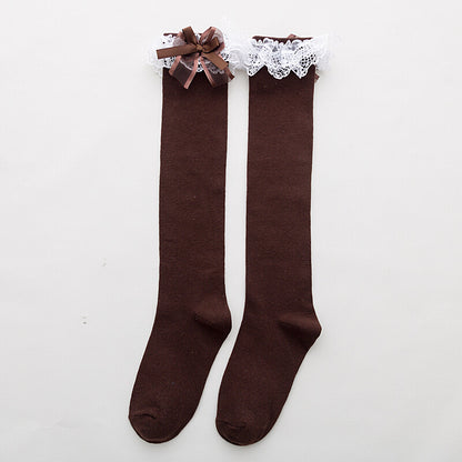 Bow Lace Stockings SE21390