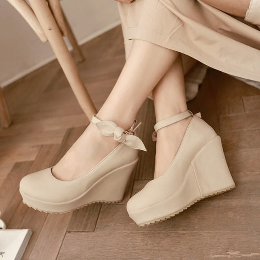 Bow Platform Shoes SE21716