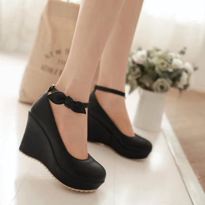 Bow Platform Shoes SE21716