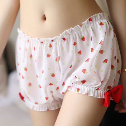 Bow Strawberry Pajamas SE22519
