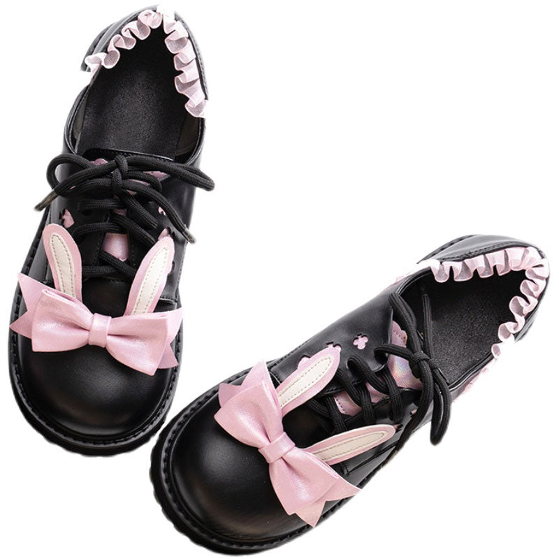 Bunny Bow Lolita Shoes SE22494