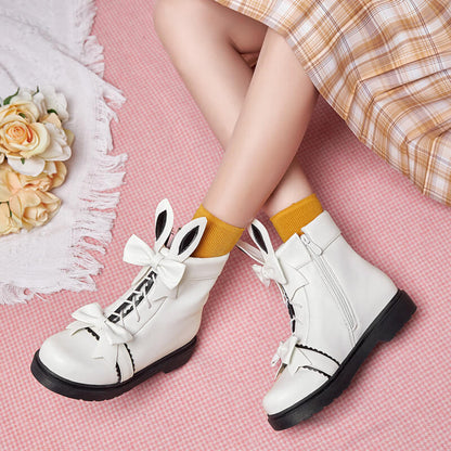 Bunny Bow Boots SE21815