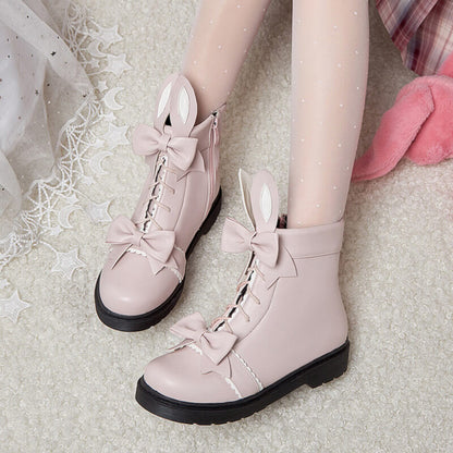 Bunny Bow Boots SE21815