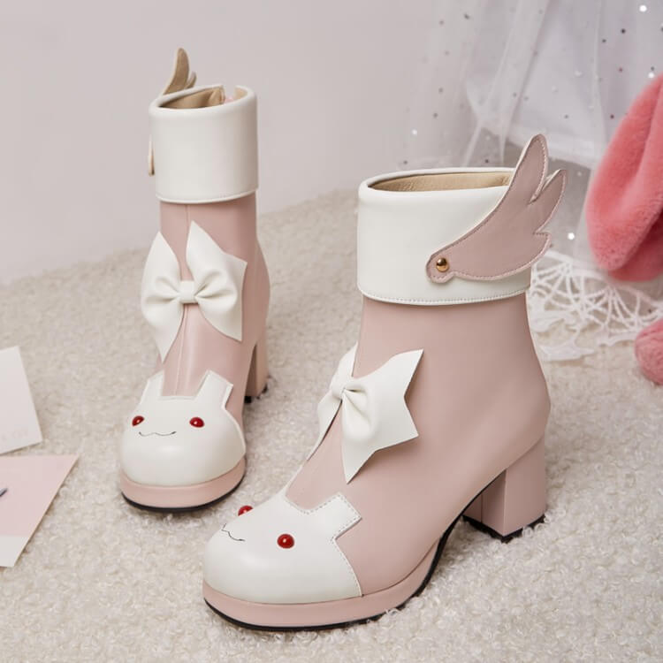Bunny Bow Wing Boots SE21838