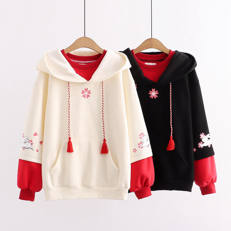 Bunny Sakura Hoodie SE21877