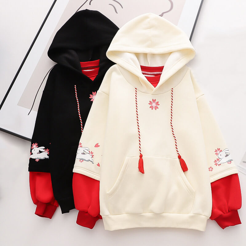Bunny Sakura Hoodie SE21877