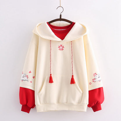 Bunny Sakura Hoodie SE21877