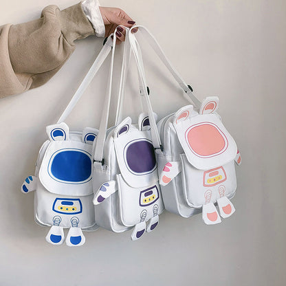 Cartoon Robot Shoulder Bag SE22627