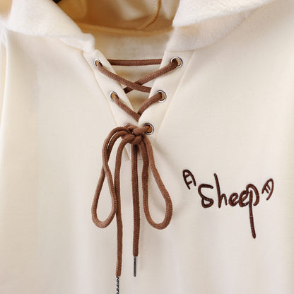 Cartoon Sheep Hoodie SE21252