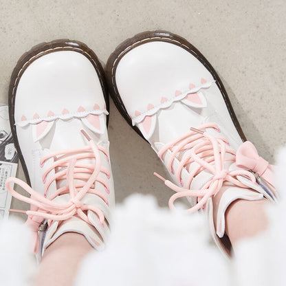 Cat Bow Lolita Boots SE21832