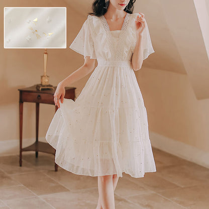 Cute Cat Chiffon Dress SE21740