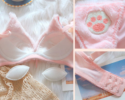 Cat Paw Plush Lingerie SE22528