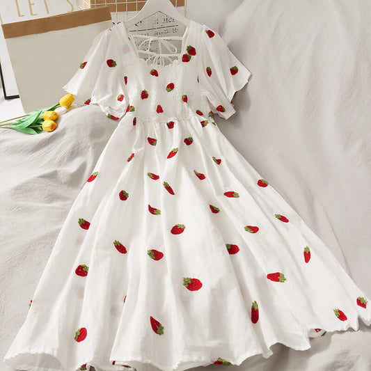 Cherry Strawberry Fruit Dress SE21568
