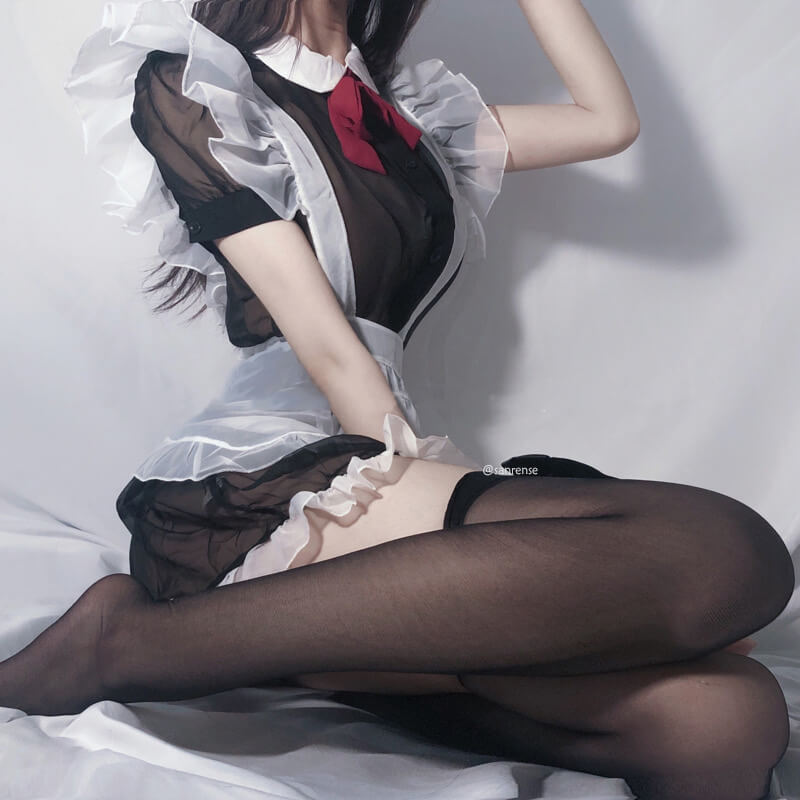 Maid Mesh Lingerie SE21423