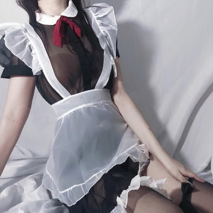 Maid Mesh Lingerie SE21423