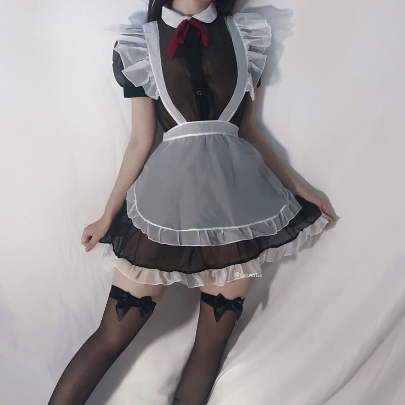 Maid Mesh Lingerie SE21423