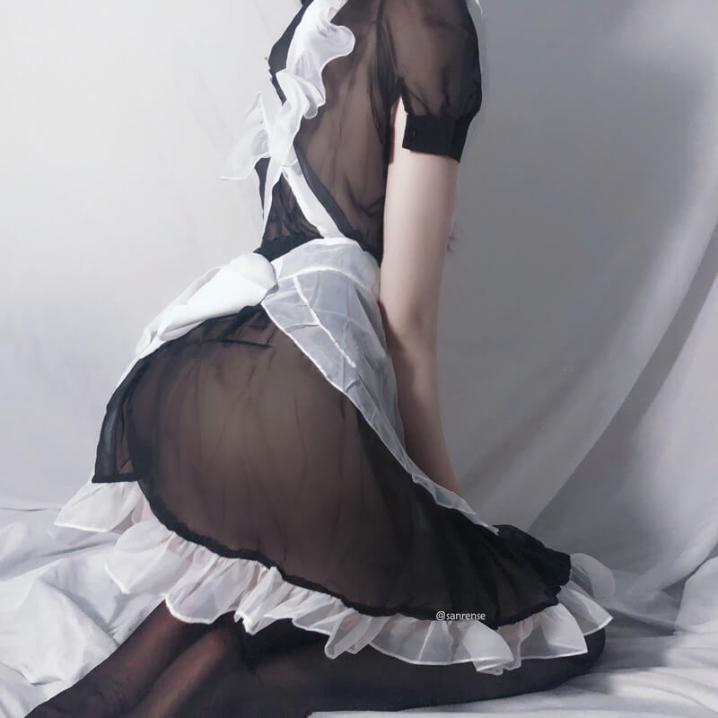 Maid Mesh Lingerie SE21423