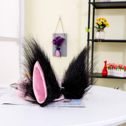Cosplay Plush Wolf Cat Fox Ear Hair Clip SE20525