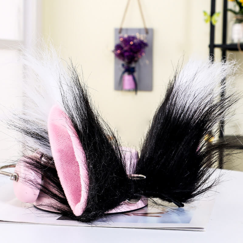 Cosplay Plush Wolf Cat Fox Ear Hair Clip SE20525