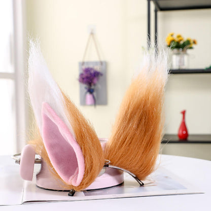 Cosplay Plush Wolf Cat Fox Ear Hair Clip SE20525