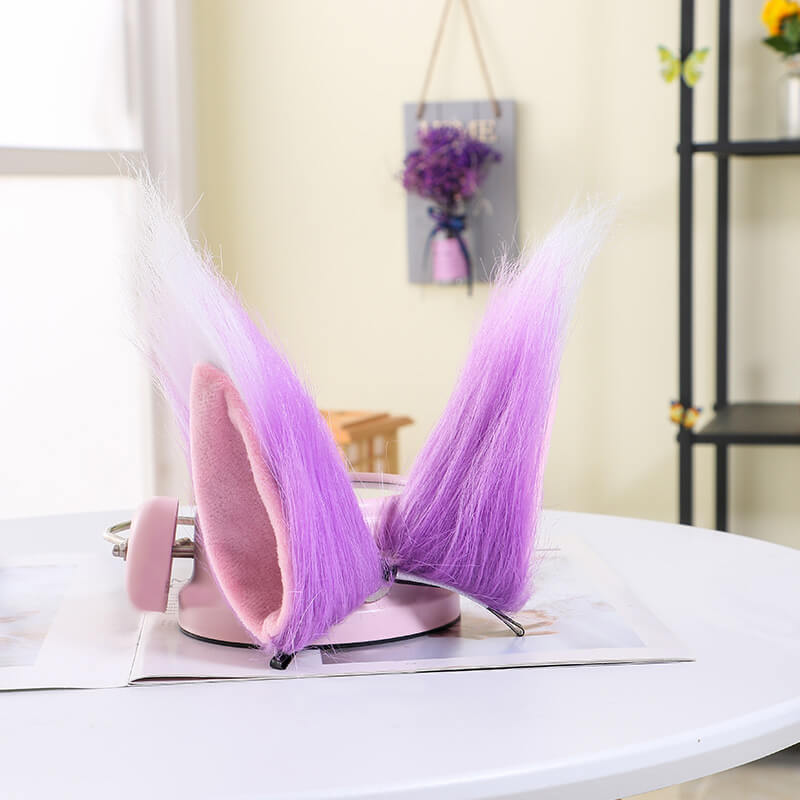 Cosplay Plush Wolf Cat Fox Ear Hair Clip SE20525